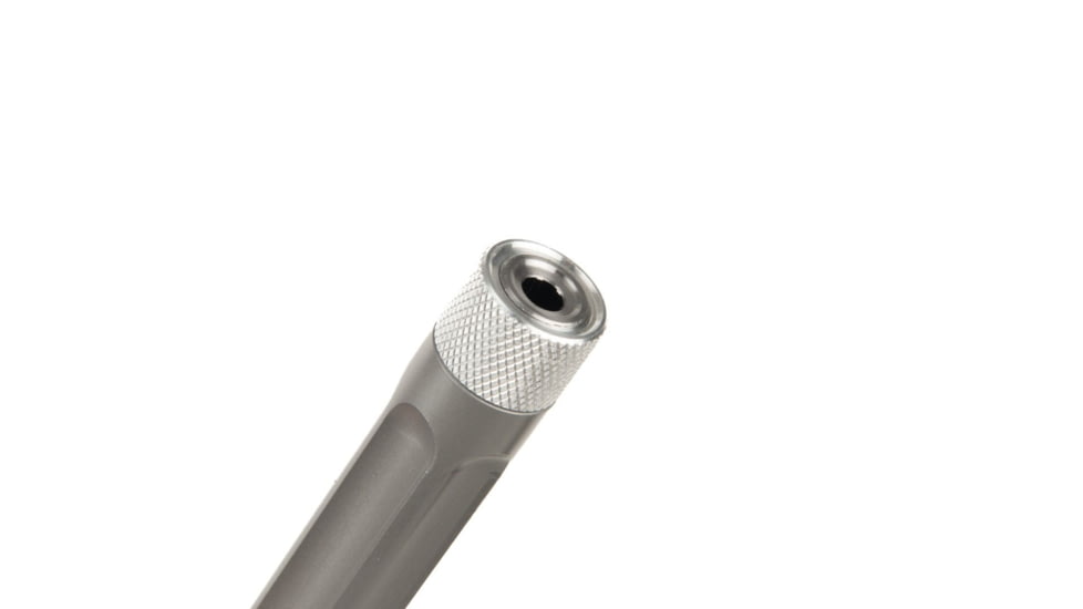 Ballistic Advantage Premium Series Charger Standard .22 Long Rifle Threaded Rifle Barrel, 8 inch, Straight Fluted, 1-16 Twist, Fluted Bead Blasted, Stainless Steel, BATN22ST08PL