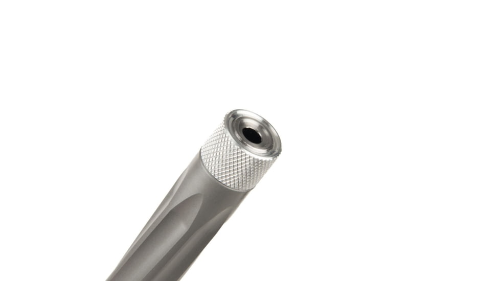 Ballistic Advantage Premium Series Charger Takedown .22 Long Rifle Threaded Rifle Barrel, 10 inch, Spiral Fluted, 1-16 Twist, Fluted Bead Blasted, Stainless Steel, BATN22TT10P3