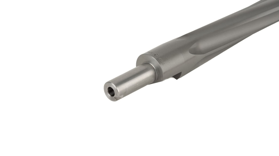 Ballistic Advantage Premium Series Charger Takedown .22 Long Rifle Threaded Rifle Barrel, 8 inch, Spiral Fluted, 1-16 Twist, Fluted Bead Blasted, Stainless Steel, BATN22TT08P3