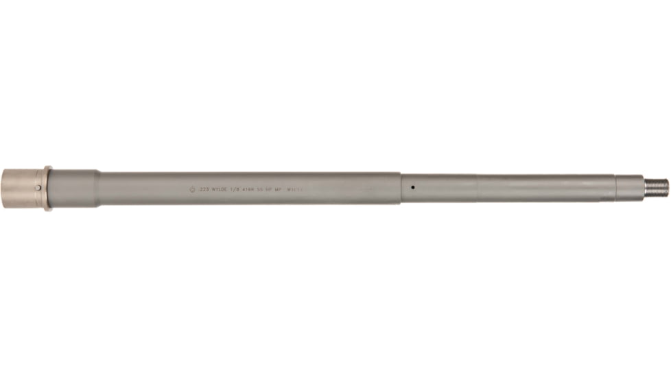 Ballistic Advantage Premium Series Rifle Barrel, AR-15, .223 Wylde, 16 in SPR Barrel, .750 in, Mid Length, 1/2x28, Bead Blasted, Gray, BABL223017P