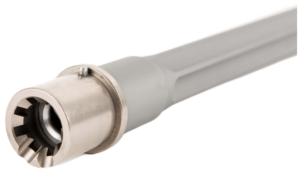 Ballistic Advantage Premium Series Threaded Barrel, 6.5mm Grendel II, 18in, Fluted, SPR, Rifle, 1-8 Twist, 5/8x24 Threaded, Bead Blasted, Stainless Steel, BABL65G003PL