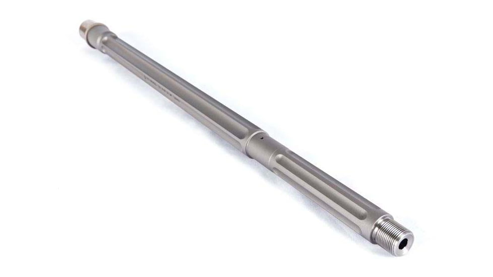 Ballistic Advantage Premium Series Threaded Barrel, 6.5mm Grendel II, 18in, Fluted, SPR, Rifle, 1-8 Twist, 5/8x24 Threaded, Bead Blasted, Stainless Steel, BABL65G003PL