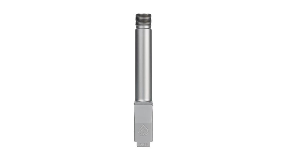 Ballistic Advantage PVD SS Glock 43/43X 9mm Luger Threaded Pistol Barrel, 3.9 inch, 1-10 Twist, PVD, Gray, BAPSG43XT1L