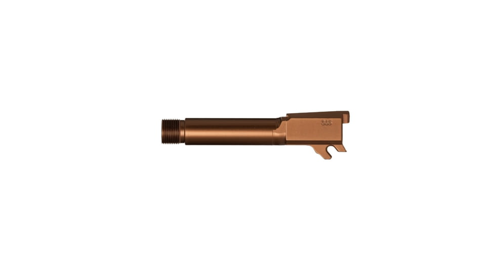 Ballistic Advantage Threaded Pistol Barrel, SIG P365 Standard Non-Fluted w/o LCI, 1-10 Twist, 1/2x28, PVD Copper, BAPSS65ST1R