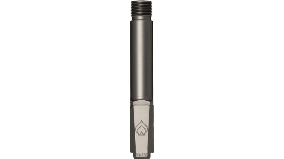 Ballistic Advantage Threaded Pistol Barrel, SIG P365 Standard Non-Fluted w/o LCI, 1-10 Twist, 1/2x28, PVD Light Gray, BAPSS65ST1L