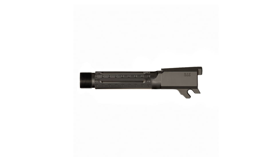 Ballistic Advantage Threaded Pistol Barrel, SIG P365 Standard QPQ Bomber Fluting, 1-10 Twist, 1/2x28, Black, BAPSS65ST2QI