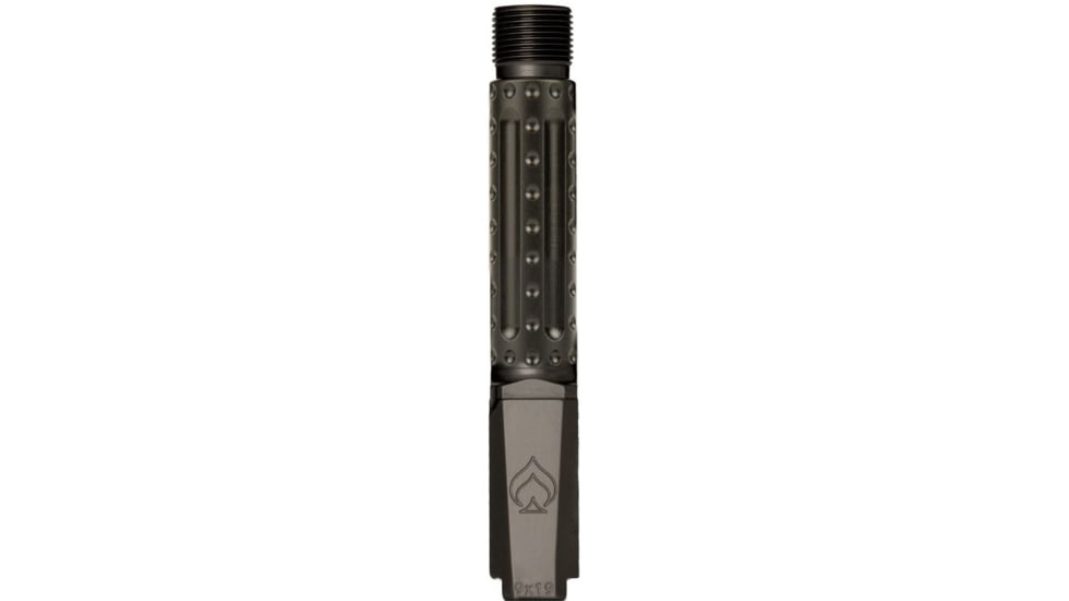 Ballistic Advantage Threaded Pistol Barrel, SIG P365 Standard QPQ Bomber Fluting w/o LCI, 1-10 Twist, 1/2x28, Black, BAPSS65ST2Q