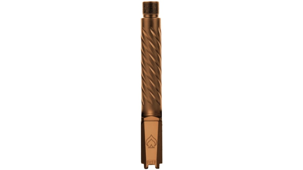 Ballistic Advantage Threaded Pistol Barrel, SIG P365 XL/X Marco Spiral Fluting, 1-10 Twist, 1/2x28, PVD Copper, BAPSS65XT3RI