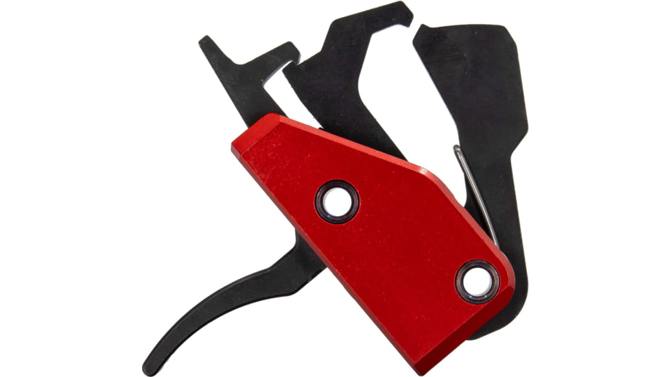 Ballistic Engineering AR Core Trigger - FRT Compatible, Curved, 3.5lb, Red, ARCORECR-STR