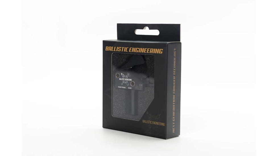 Ballistic Engineering AR Core Trigger, Straight, 4lb, Black, TRAR-CORE-ST