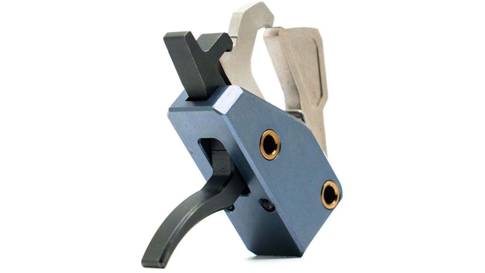 Ballistic Engineering AR Accurized PRO Trigger, Curved, 2-5lb, Grey, ARACCUPROST