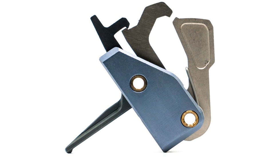 Ballistic Engineering AR Accurized PRO Trigger, Straight, 2-5lb, Grey, ARACCUPROCR