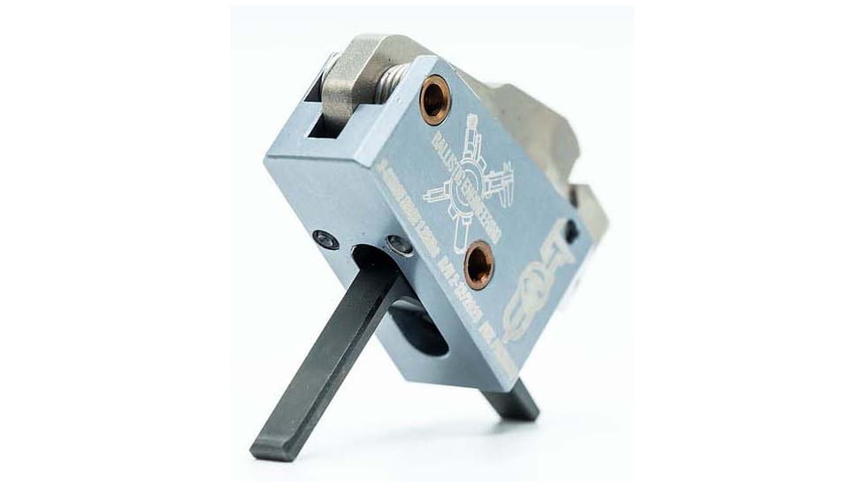 Ballistic Engineering AR AJ3 2-Stage Goat Trigger, Straight, 1.25-3lb, Grey, ARGOATST-2