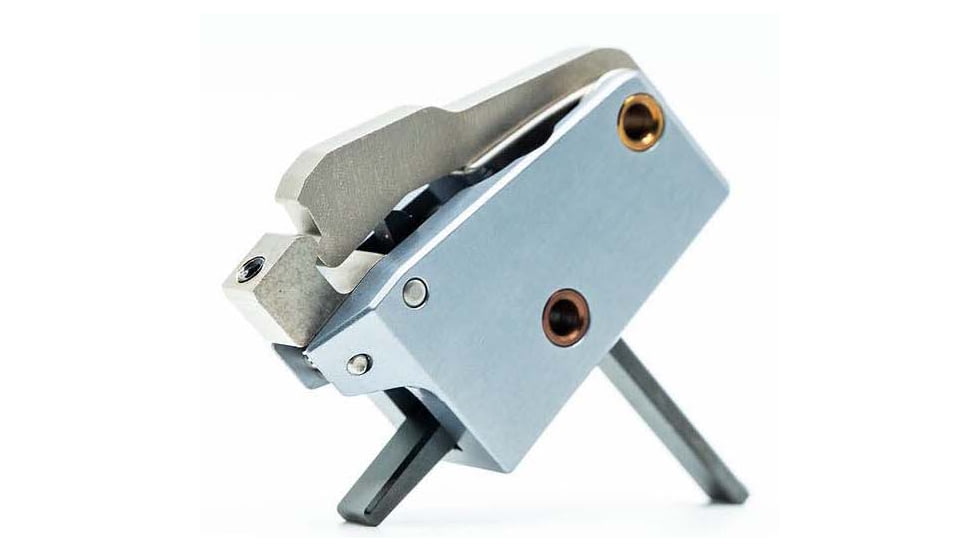 Ballistic Engineering AR AJ3 2-Stage Goat Trigger, Straight, 1.25-3lb, Grey, ARGOATST-2