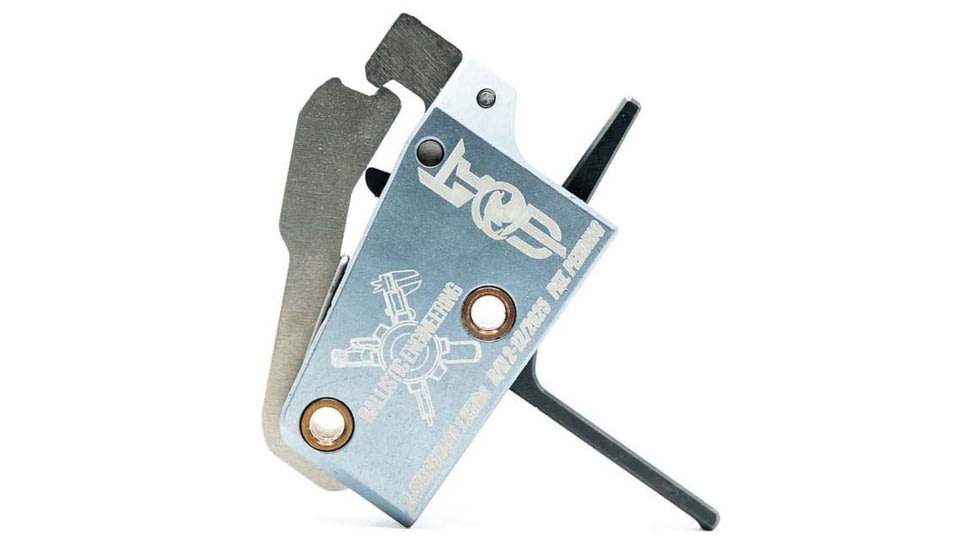 Ballistic Engineering AR AJ3 2-Stage Goat Trigger, Straight, 1.25-3lb, Grey, ARGOATST-2
