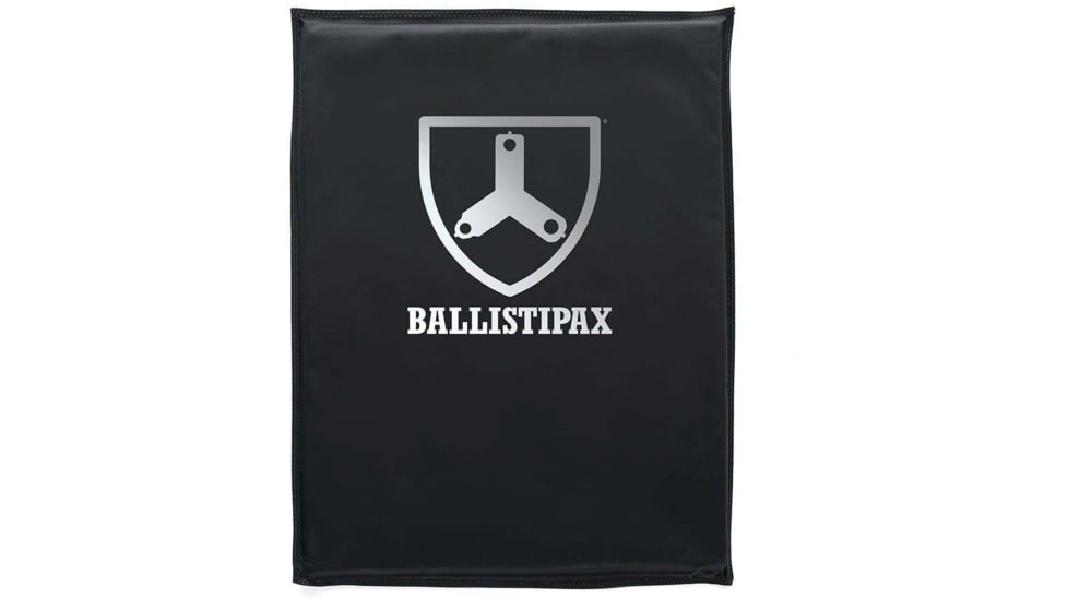 Ballistipax SURVIVOR-1 Flex Pistol Armor IIIA Backpack, 10x12, Black, S1SFT1012BK