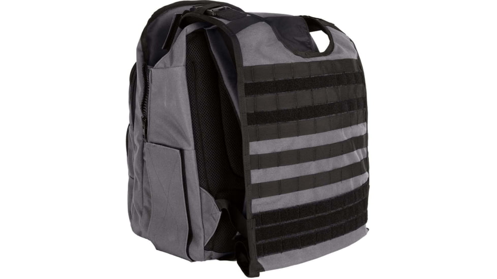 Ballistipax SURVIVOR-1 Flex Pistol Armor IIIA Backpack, 10x12, Gray, S1SFT1012GR