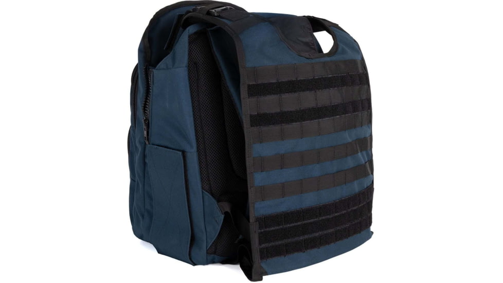 Ballistipax SURVIVOR-1 Flex Pistol Armor IIIA Backpack, 10x12, Navy, S1SFT1012NV