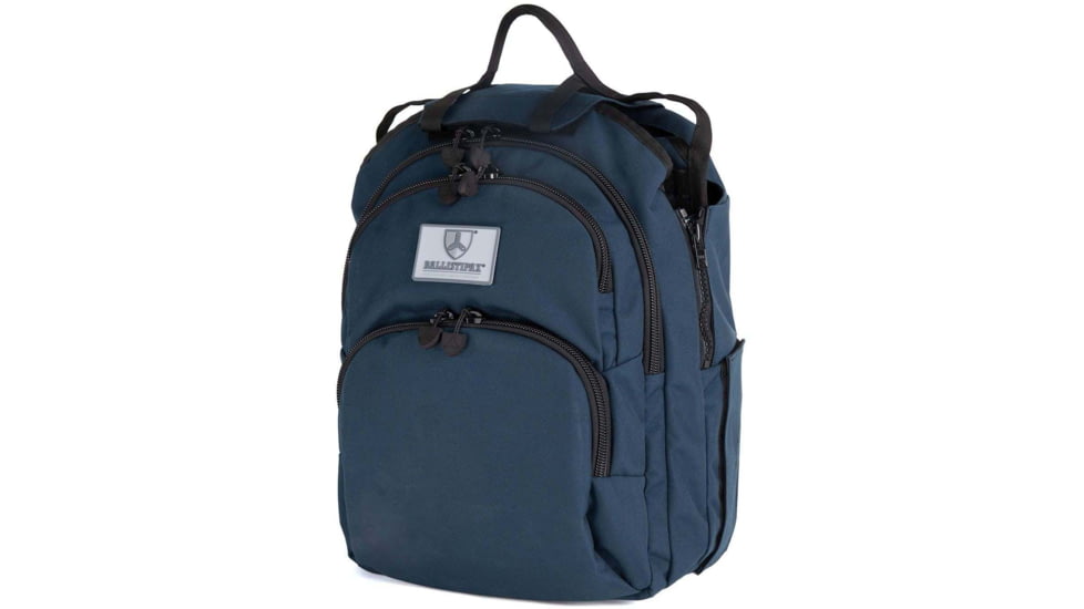Ballistipax SURVIVOR-1 Flex Pistol Armor IIIA Backpack, 10x12, Navy, S1SFT1012NV