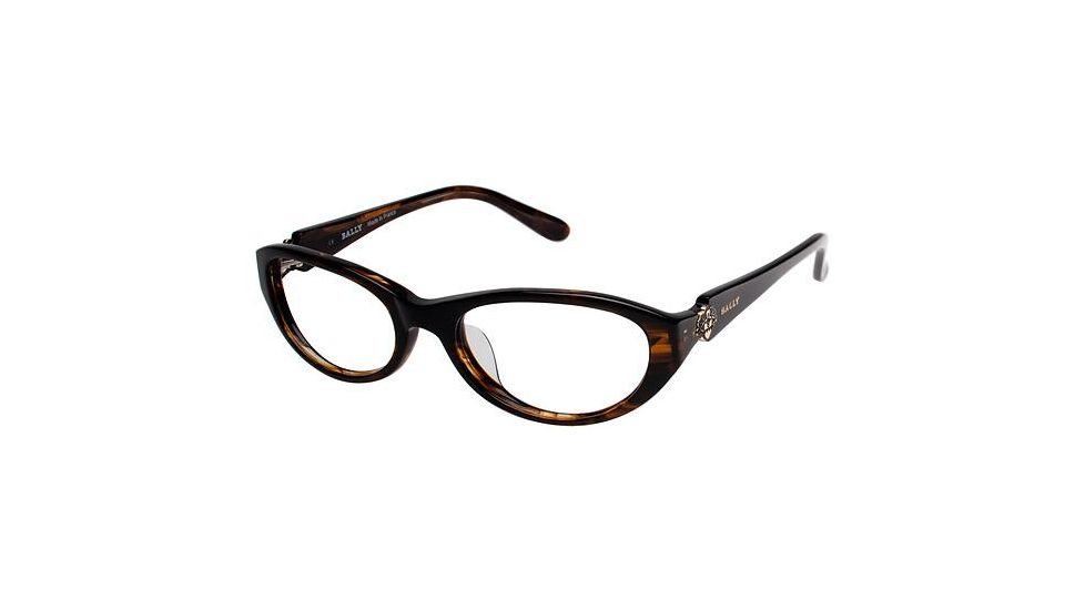 Bally of Switzerland BY1005A Progressive Prescription Eyeglasses - Frame BROWN, Size 53/18mm BY1005A24