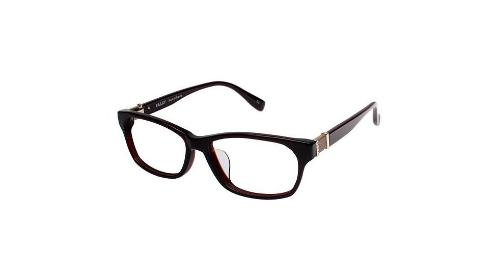 Bally of Switzerland BY1007A Progressive Prescription Eyeglasses - Frame BURGUNDY, Size 54/15mm BY1007A23