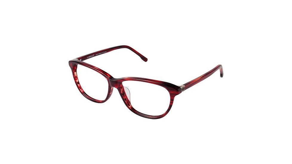 Bally of Switzerland BY1024A Bifocal Prescription Eyeglasses - Frame RED TORTOISE, Size 54/16mm BY1024A03