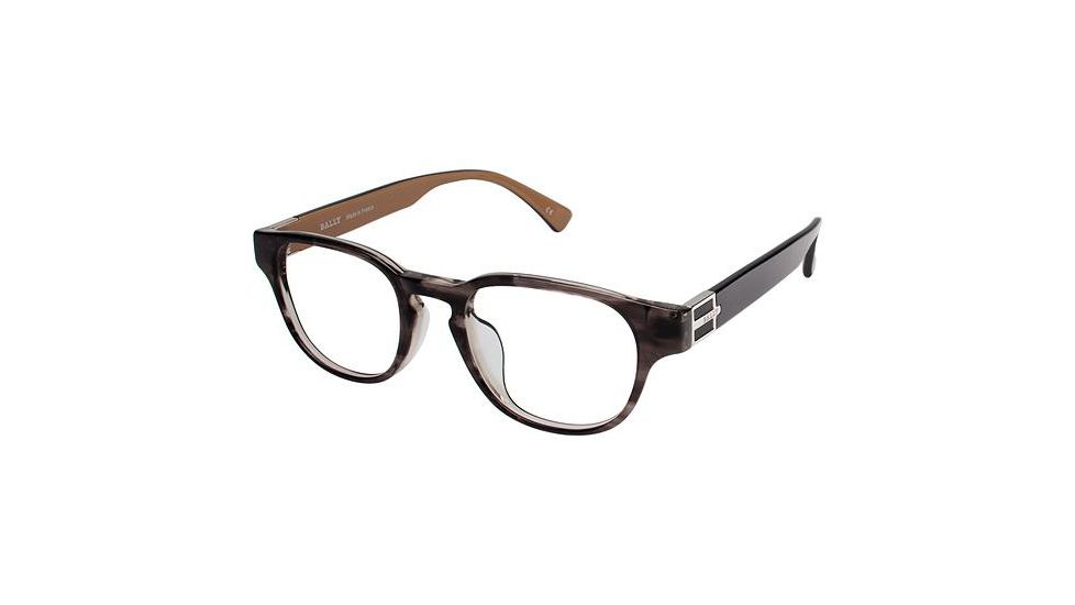 Bally of Switzerland BY3003A Single Vision Prescription Eyeglasses - Frame TORTOISE/GREY, Size 51/21mm BY3003A10