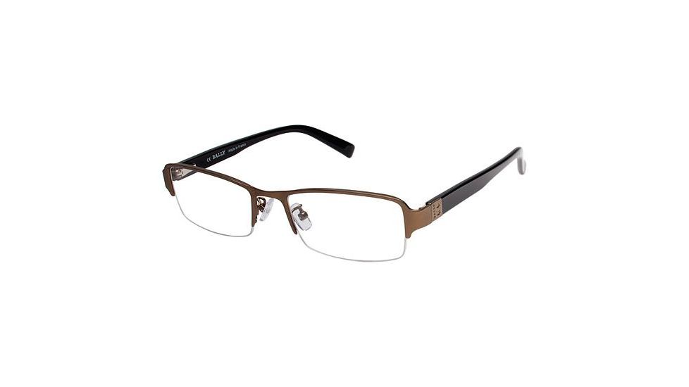 Bally of Switzerland BY3009A Eyeglass Frames - Frame GOLD/BLACK, Size 54/19mm BY3009A08