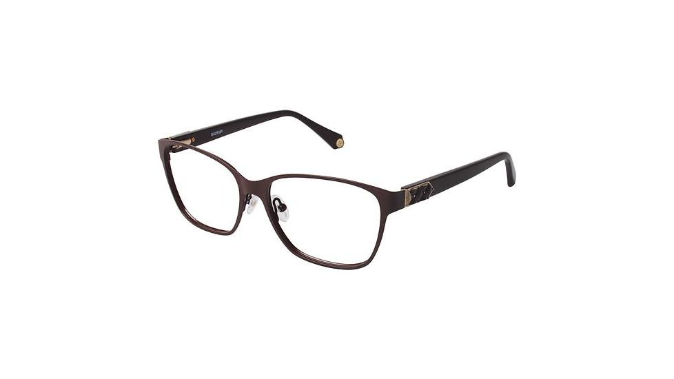 Balmain 1031 Single Vision Prescription Eyeglasses - Frame CHOCOLATE, Size 53/15mm BL103102