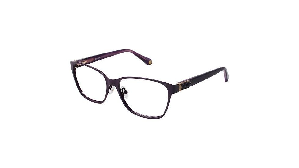 Balmain 1031 Single Vision Prescription Eyeglasses - Frame PLUM, Size 53/15mm BL103103