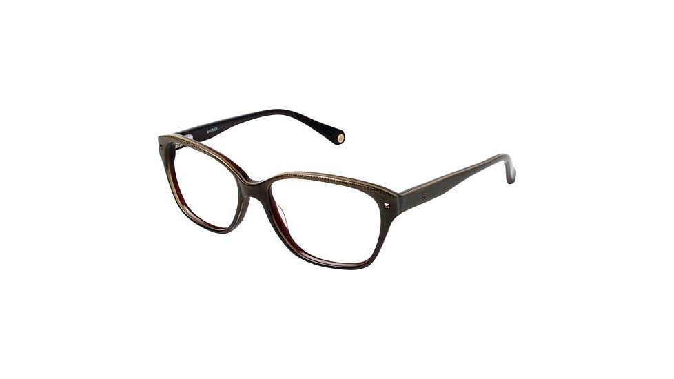 Balmain 1045 Single Vision Prescription Eyeglasses - Frame KHAKI, Size 54/15mm BL104502