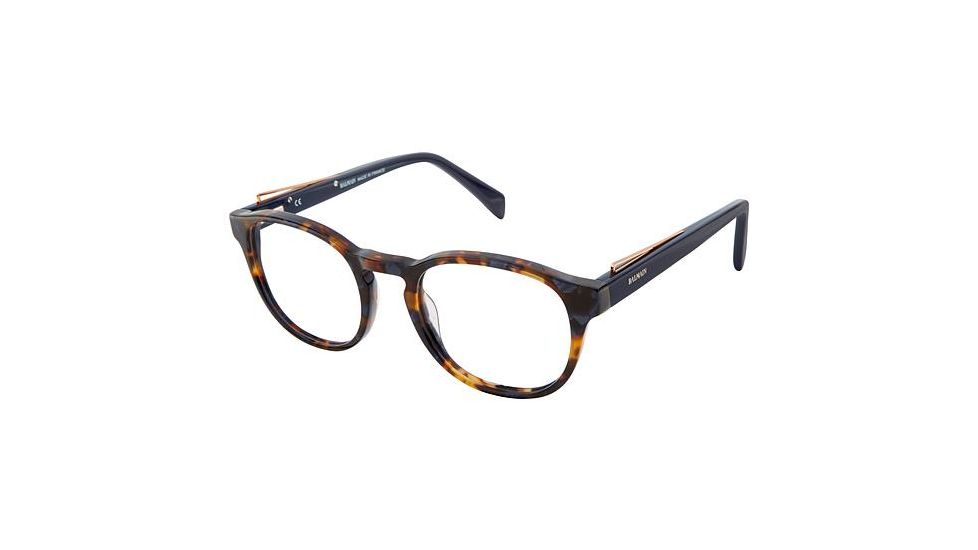 Balmain 1082 Bifocal Prescription Eyeglasses - Frame Blue Tortoise, Size 50/20mm BL108204