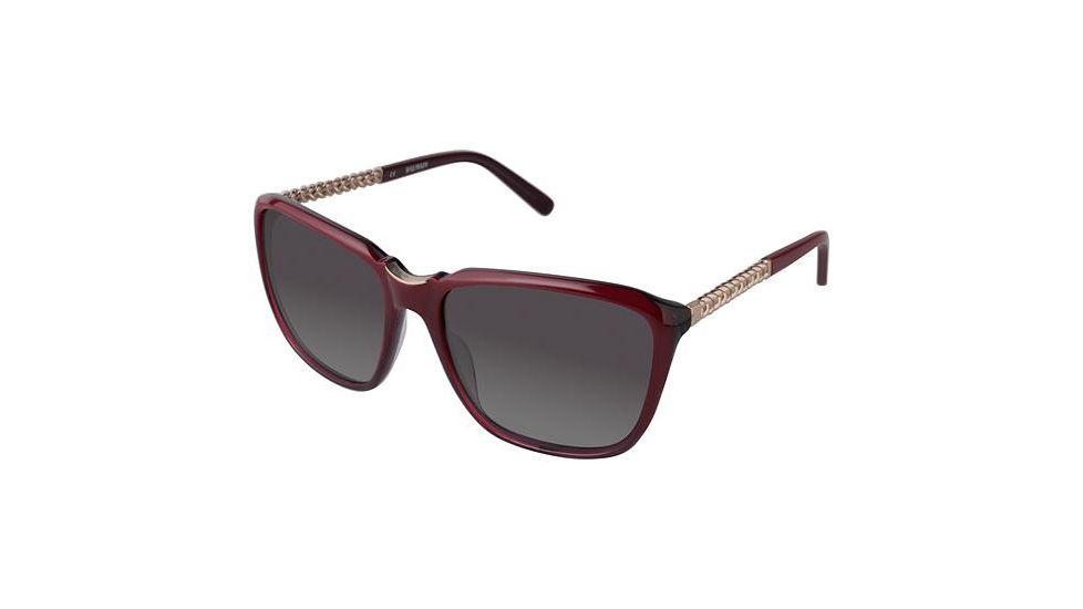 Balmain 2071 Progressive Prescription Sunglasses BL207102 - Frame Color Dark Red