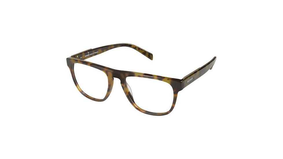 Balmain 3059 Progressive Prescription Eyeglasses - Frame Khaki Tortoise, Size 54/19mm BL305903