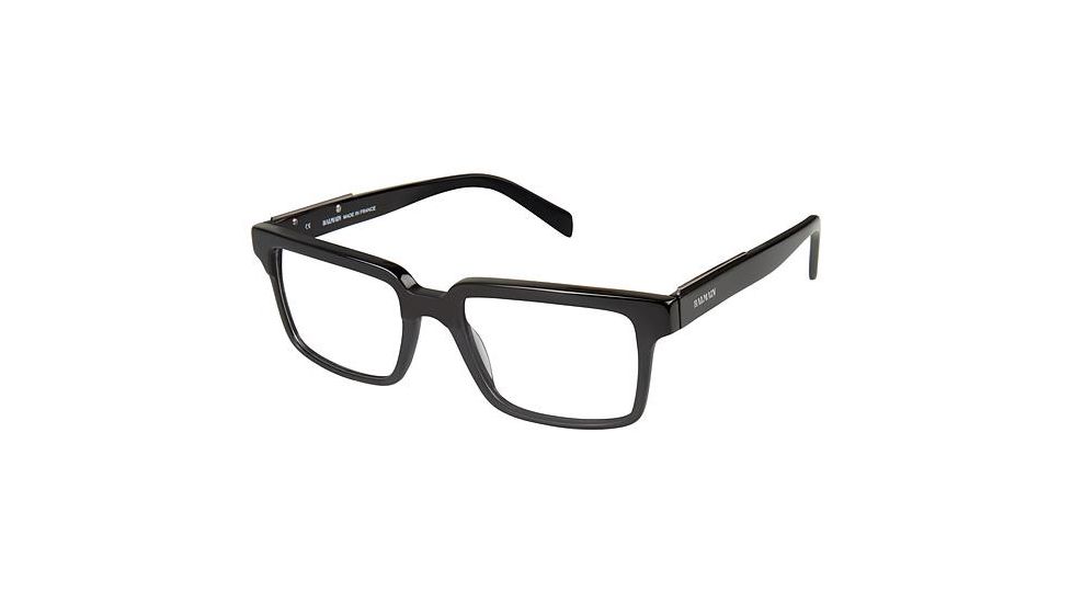 Balmain 3067 Single Vision Prescription Eyeglasses - Frame Black, Size 53/18mm BL306701