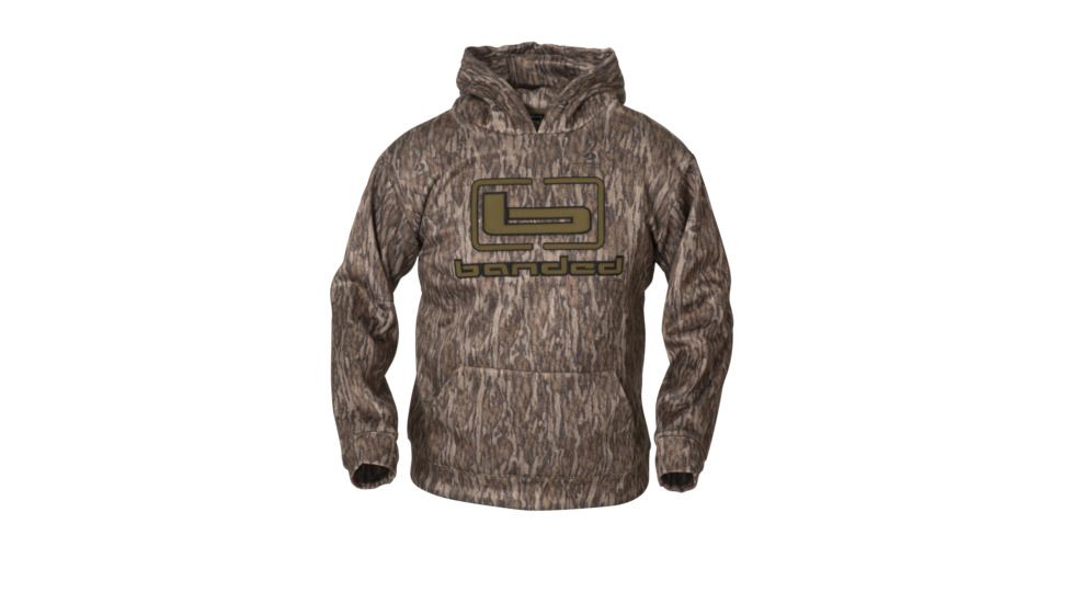 Banded B Logo Hoodie - Mens, Bottomland, Medium, B1050007-BL-M