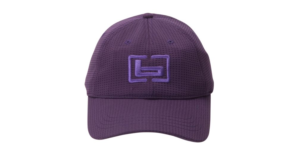 Banded Casual Cap - Purple w/ b Logo, B03547
