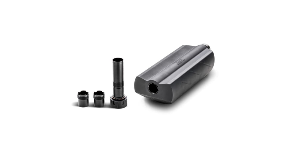 Banish TI Shotgun 12 Gauge Suppressor, 3.1x8.55 in, Black, 100000150064
