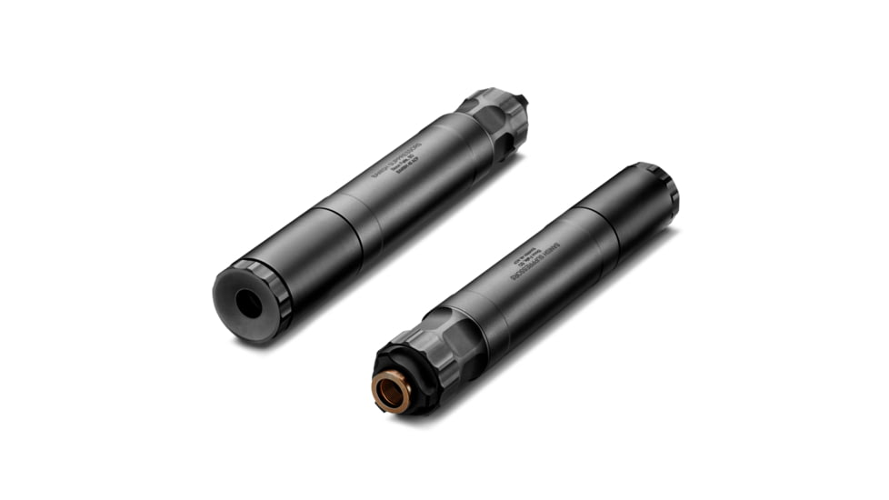 Banish .45 ACP Pistol Suppressor w/.578x28 Piston, 1.375x8.6 in, Black, 100000111322