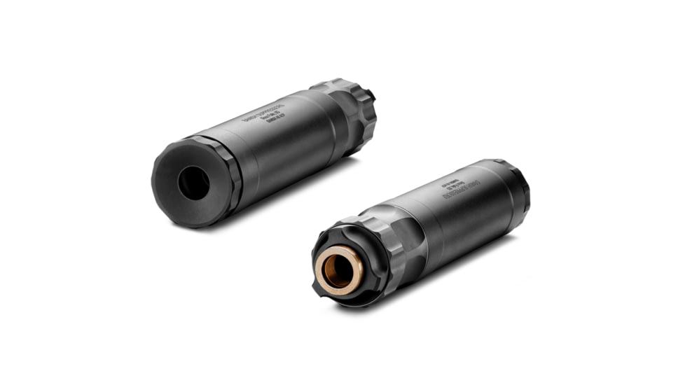 Banish .45 ACP Pistol Suppressor w/.578x28 Piston, 1.375x8.6 in, Black, 100000111322