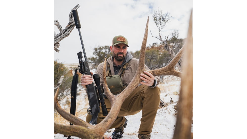 Banish HNT Backcountry TI RMEF Edition DTM .300 Remington Ultra Magnum Suppressor, 5/8x24, 1.6x5.5 in, Black, 100000132148
