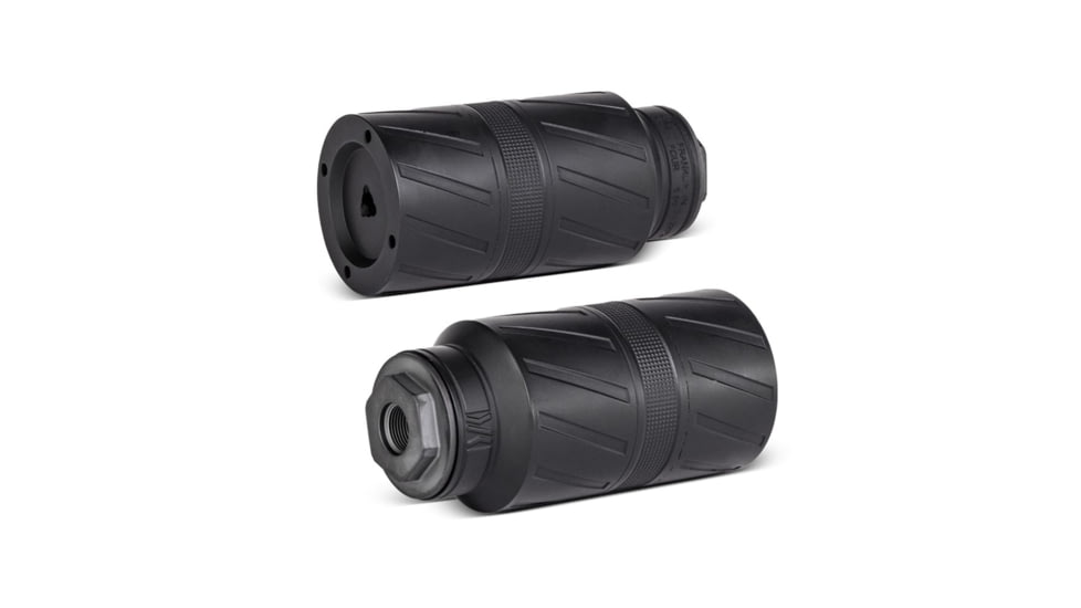 Banish TAC Speed K TI DTM 5.56x45mm NATO Suppressor, 1/2x28, 2x4 in, Black, 100000111334