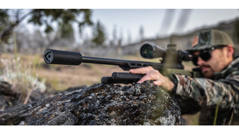 Banish Varmint .223K TI .223 Remington Suppressor, 1/2x28, 1.5x6.7 in, Black, 100000111534