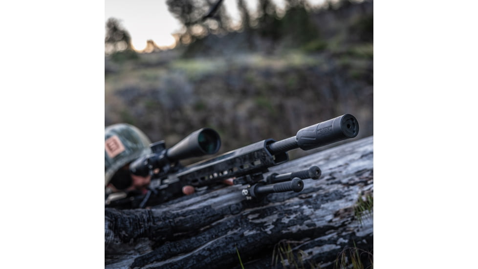 Banish Varmint .223K TI .223 Remington Suppressor, 1/2x28, 1.5x6.7 in, Black, 100000111534