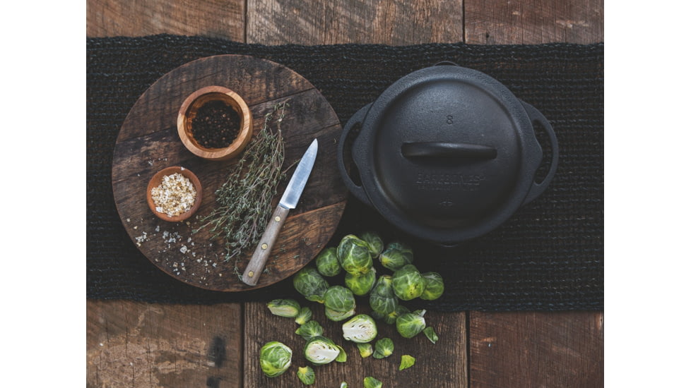 Barebones 2 Qt Cast Iron Lid, 8in, CKW-309