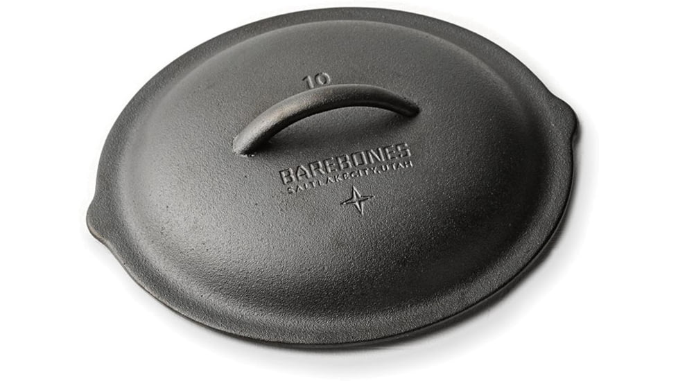 Barebones 4 Qt Cast Iron Lid, 10in, CKW-310