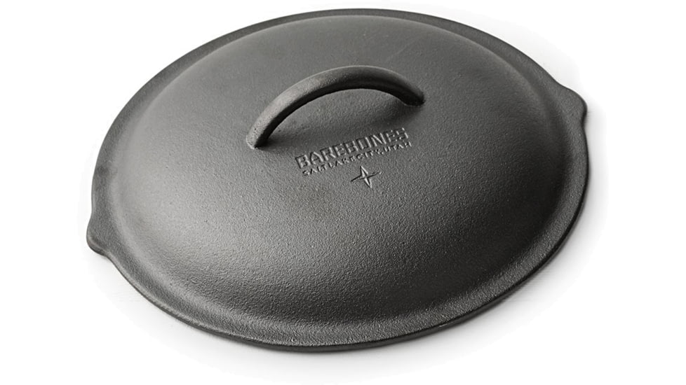 Barebones 8 Qt Cast Iron Lid, 12in, CKW-311