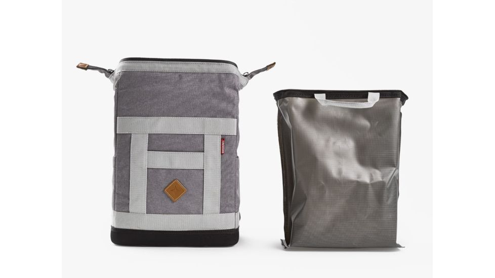 Barebones Backpack Cooler, 20 cans/ 17.5 L, Grey, CLR-706