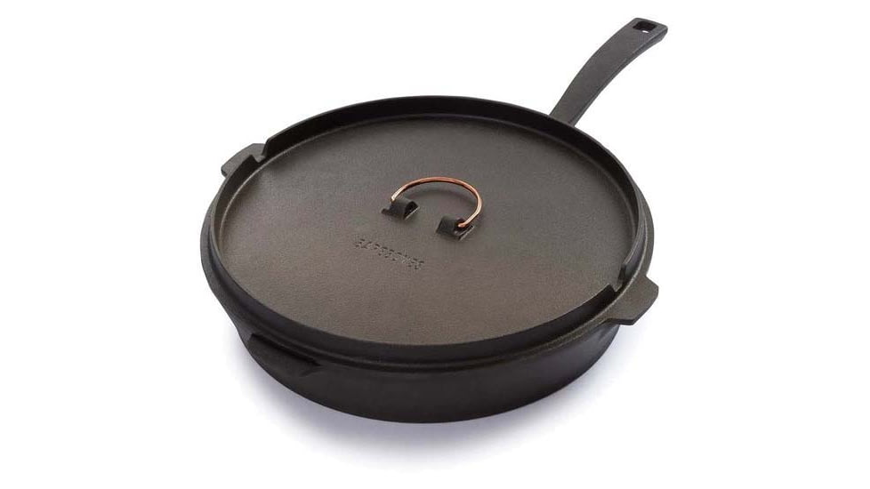 Barebones 12in Cast Iron Skillet, 18.75in x 12.25in x 3in, 13.2lb, CKW-318