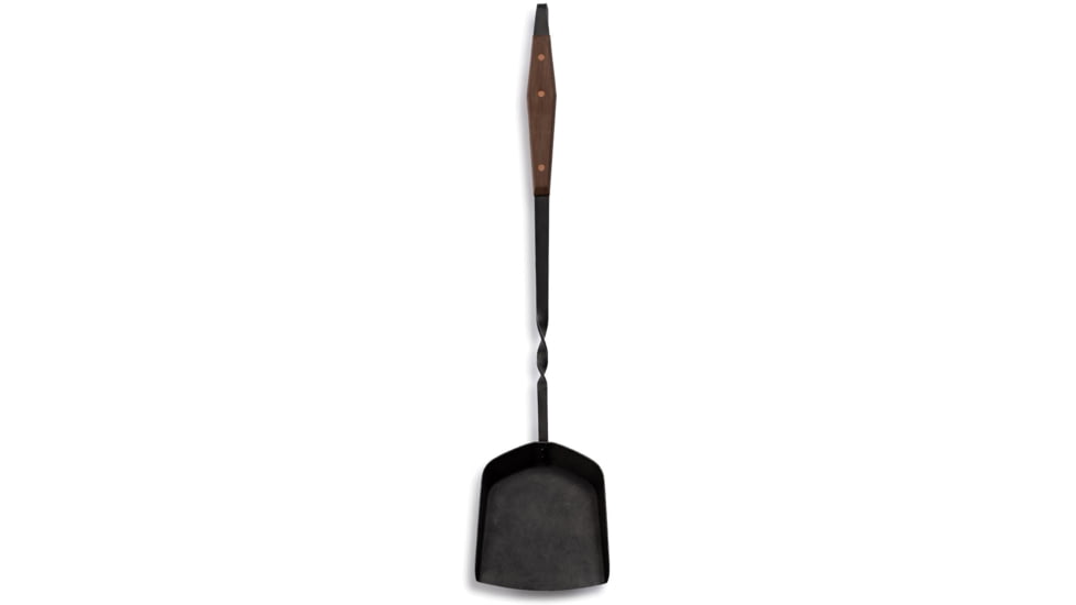 Barebones Cowboy Grill Coal Shovel, Stainless Steel, Natural Walnut, CKW-465